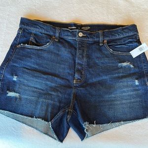 NWT Old Navy Cut Off Blue Jean Shorts